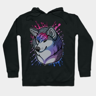 Ginga Nagareboshi Gin Pride - Bi Bisexual LGBT Hoodie